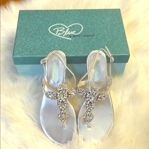 Rhinestone sandals